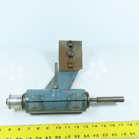 Unknown Make/Model Offset Belt Driven Grinding Tailstock For T-Slot Table