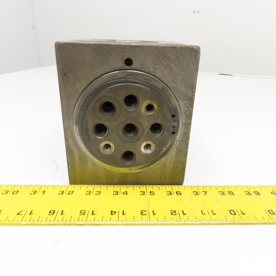 6 Port Aluminum Hydraulic Rotary Union Manifold Right Angle G1/4