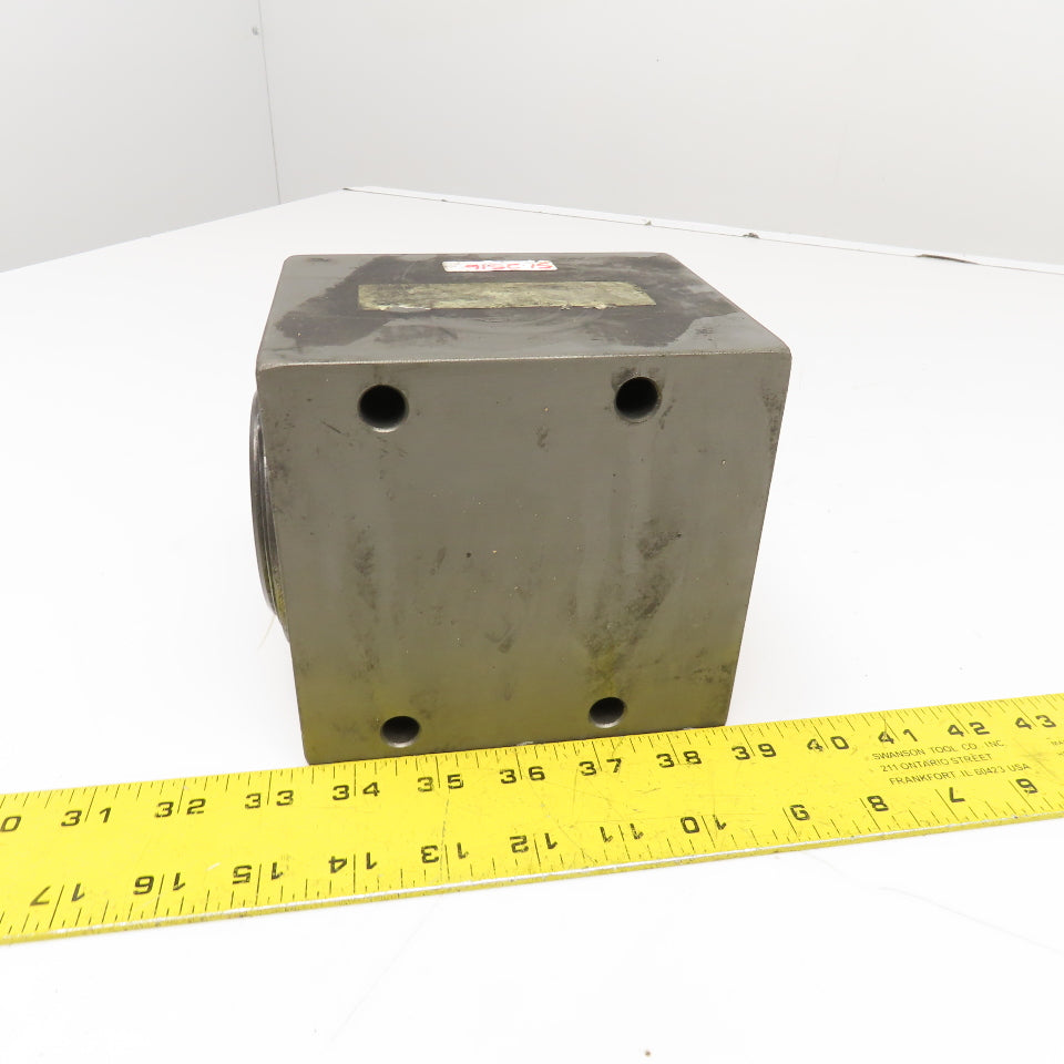 6 Port Aluminum Hydraulic Rotary Union Manifold Right Angle G1/4