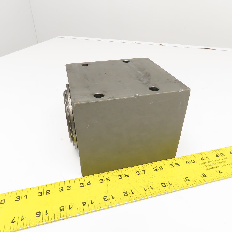 6 Port Aluminum Hydraulic Rotary Union Manifold Right Angle G1/4