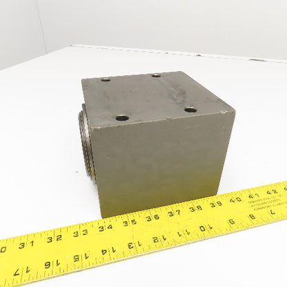 6 Port Aluminum Hydraulic Rotary Union Manifold Right Angle G1/4