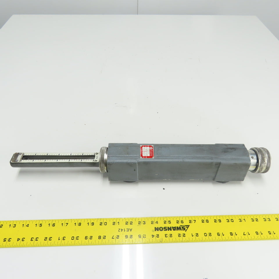 Waukee MV-8 Flow Meter 14" WCG70°F 1.522SG 0-150CFH