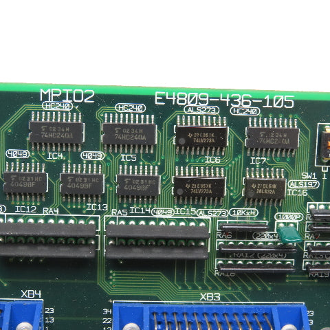 Okuma E4809-436-105 MPI02 Circuit Board