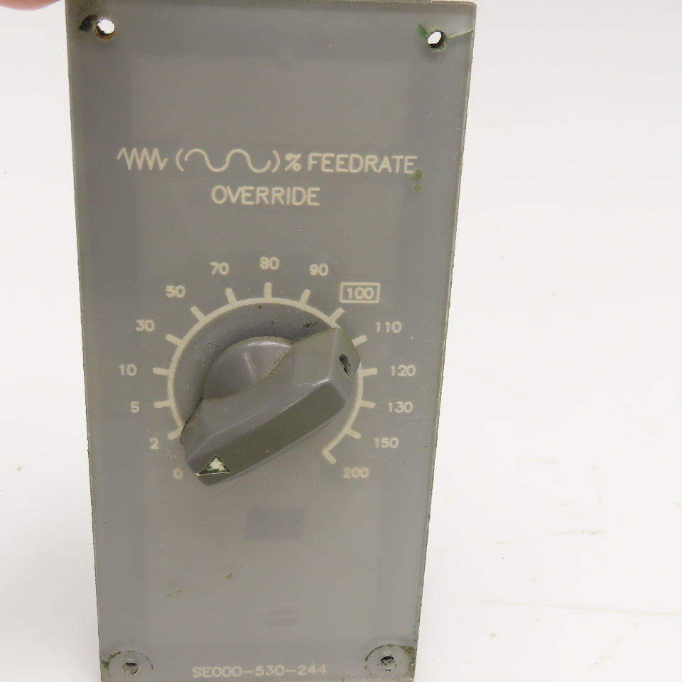 Okuma SE000-530-244 Feedrate Override Controller