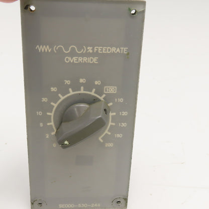 Okuma SE000-530-244 Feedrate Override Controller