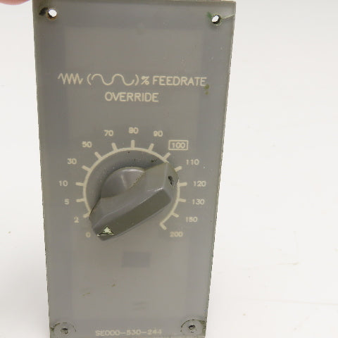 Okuma SE000-530-244 Feedrate Override Controller