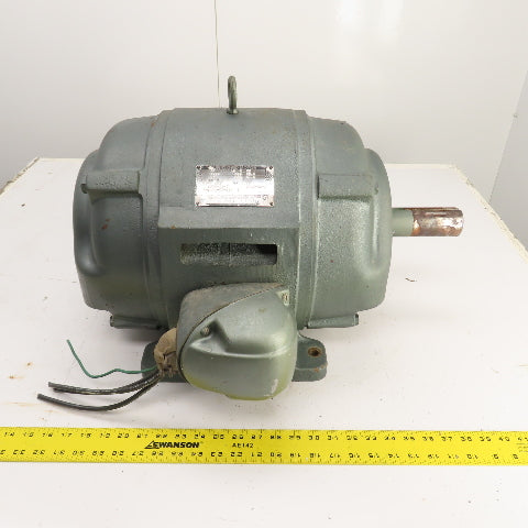 US Electrical 25HP AC Electric Motor 1760RPM 230/460V 3PH 284T Frame Tested