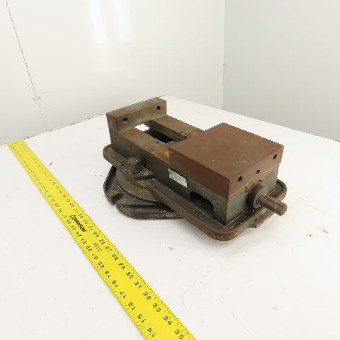 Yuaso 550-003 6" Accu-Lock Machine Tool Drill Press Milling Vise W/ Swivel Base