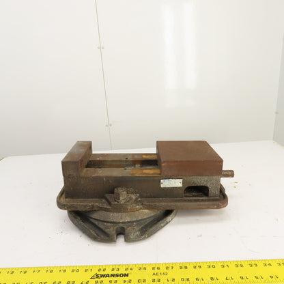 Yuaso 550-003 6" Accu-Lock Machine Tool Drill Press Milling Vise W/ Swivel Base