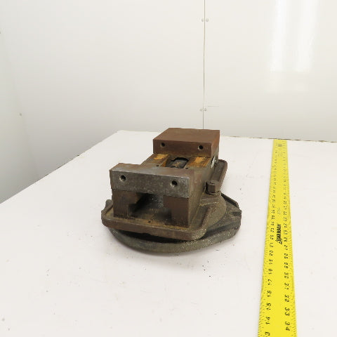 Yuaso 550-003 6" Accu-Lock Machine Tool Drill Press Milling Vise W/ Swivel Base