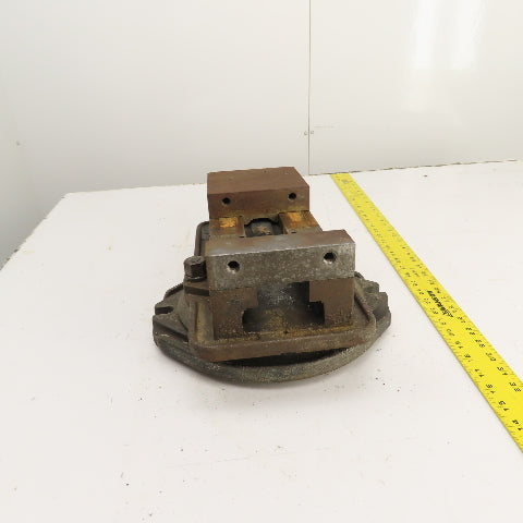Yuaso 550-003 6" Accu-Lock Machine Tool Drill Press Milling Vise W/ Swivel Base
