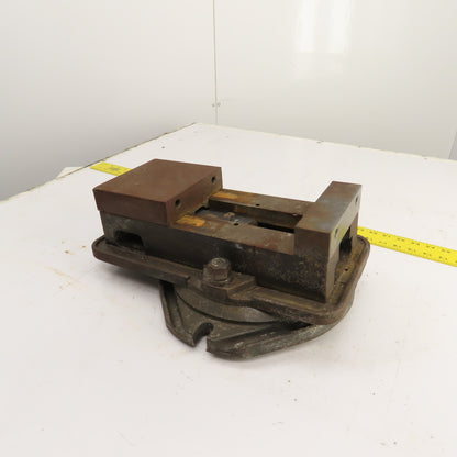 Yuaso 550-003 6" Accu-Lock Machine Tool Drill Press Milling Vise W/ Swivel Base