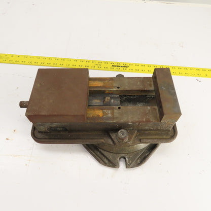 Yuaso 550-003 6" Accu-Lock Machine Tool Drill Press Milling Vise W/ Swivel Base