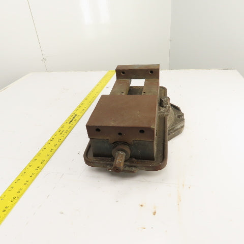 Yuaso 550-003 6" Accu-Lock Machine Tool Drill Press Milling Vise W/ Swivel Base
