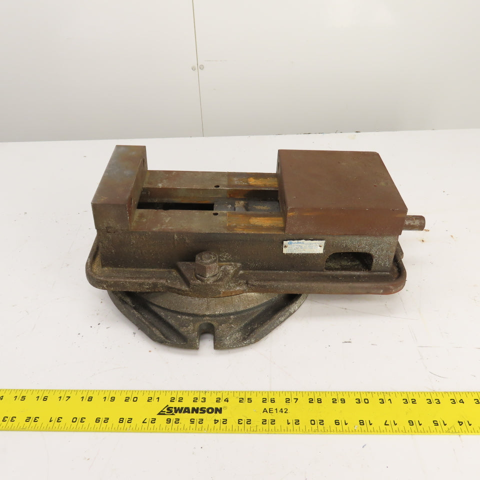 Yuaso 550-003 6" Accu-Lock Machine Tool Drill Press Milling Vise W/ Swivel Base