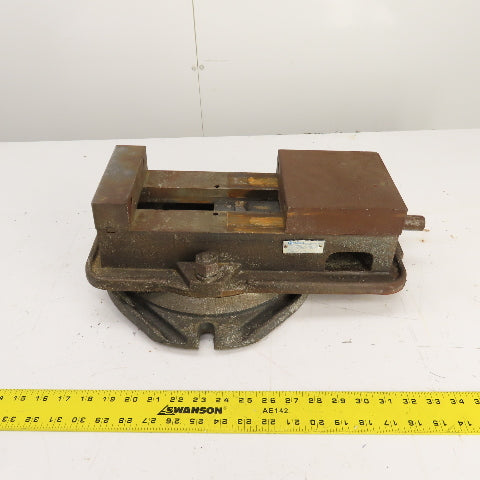 Yuaso 550-003 6" Accu-Lock Machine Tool Drill Press Milling Vise W/ Swivel Base