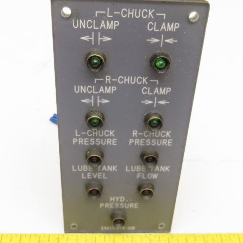 Okuma E5415-019-308 Lighted Indicator Machine Status Display Board