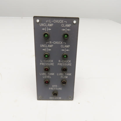 Okuma E5415-019-308 Lighted Indicator Machine Status Display Board