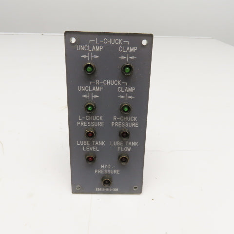 Okuma E5415-019-308 Lighted Indicator Machine Status Display Board