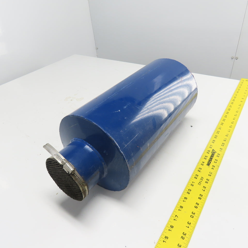 Muffler Silencer 21" OAL 4" Inlet/Outlet