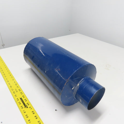 Muffler Silencer 21" OAL 4" Inlet/Outlet