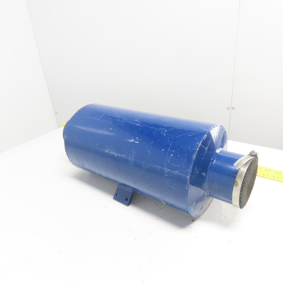 Muffler Silencer 21" OAL 4" Inlet/Outlet
