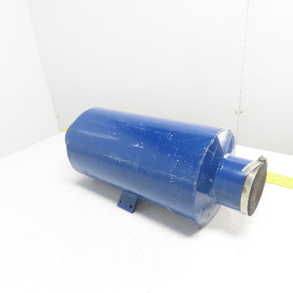 Muffler Silencer 21" OAL 4" Inlet/Outlet