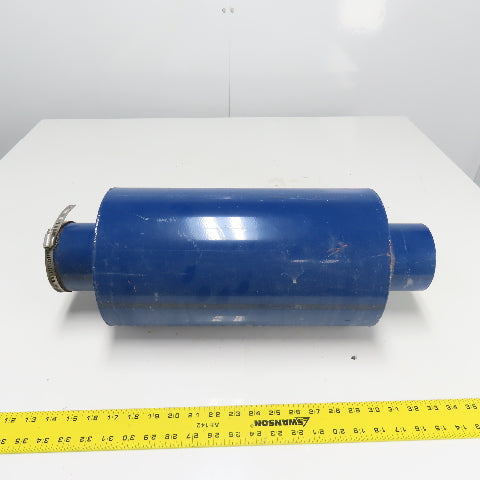Muffler Silencer 21" OAL 4" Inlet/Outlet