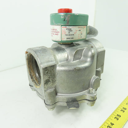 Asco 8215C083 Red-Hat 2" Solenoid Gas Valve 25PSI 50/60Hz 120V Coil
