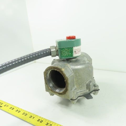 Asco 8215C083 Red-Hat 2" Solenoid Gas Valve 25PSI 50/60Hz 120V Coil