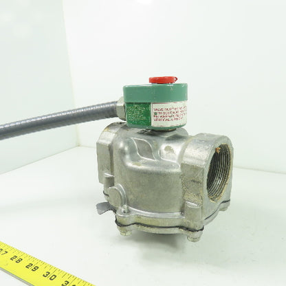Asco 8215C083 Red-Hat 2" Solenoid Gas Valve 25PSI 50/60Hz 120V Coil