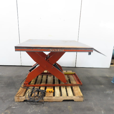 Presto XL36-20 2000LB 48" x 48" Scissor Lift Table 115V 1PH 7" To 43" H
