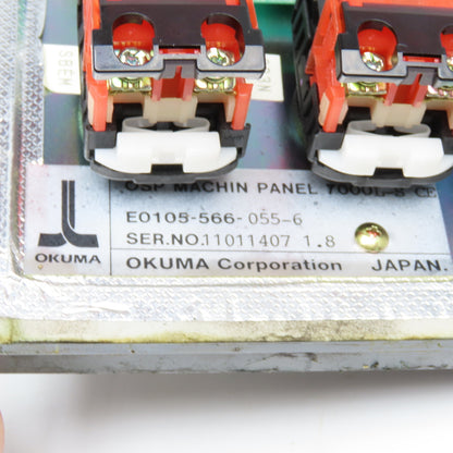 Okuma E0105-566-6 7000L-S OSP Machine Operator Panel W/ Boards