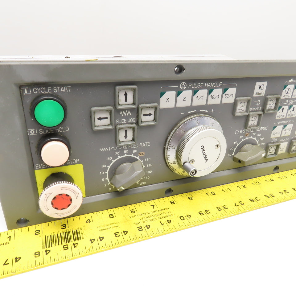 Okuma E0105-566-6 7000L-S OSP Machine Operator Panel W/ Boards