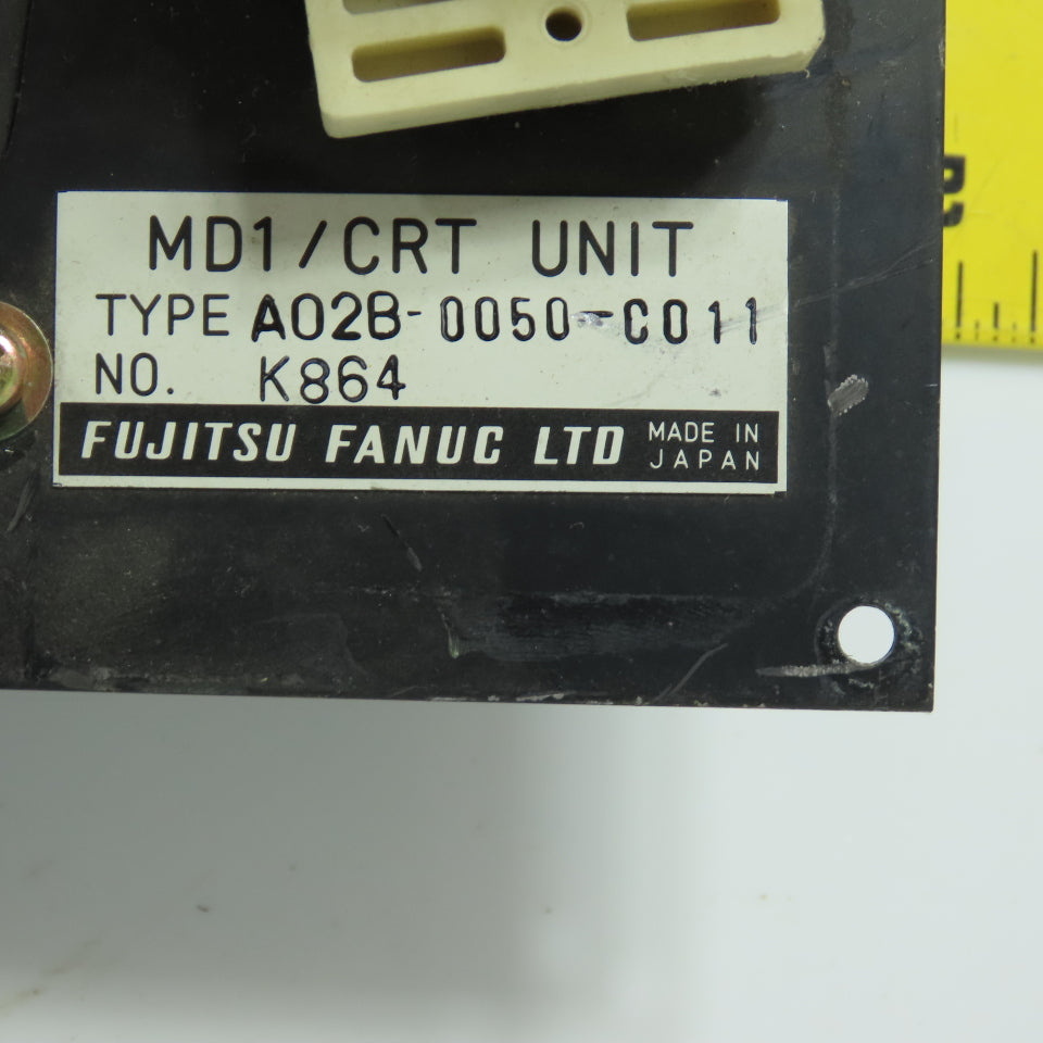 Fanuc A02B-0050-C011 MD1 / CRT Unit Operator Control Panel A02B-0007-0440