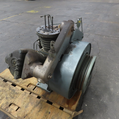 Ingersoll Rand 20T2-T3025HTM Compressor Pump Head & Flywheel Assembly