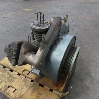 Ingersoll Rand 20T2-T3025HTM Compressor Pump Head & Flywheel Assembly