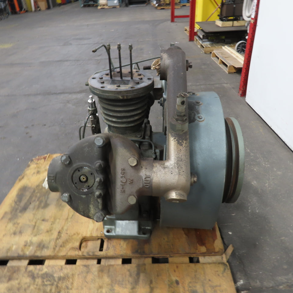 Ingersoll Rand 20T2-T3025HTM Compressor Pump Head & Flywheel Assembly