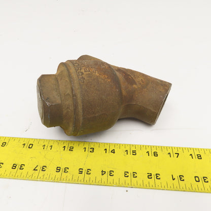 Rockwell Edward Figure F3674 1" Butt Socket Weld Steel Check Valve 4200CWP