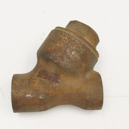Rockwell Edward Figure F3674 1" Butt Socket Weld Steel Check Valve 4200CWP