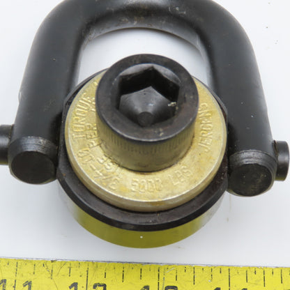 Jergens 3/4"-10 Bolt On Center Pull Hoist Ring 5000Lbs Capacity