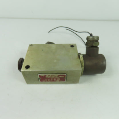 Teledyne 961-A 3/4 D2 110VAC Solenoid Valve 60Cyc 1500PSI 16.5W