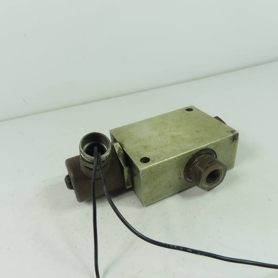 Teledyne 961-A 3/4 D2 110VAC Solenoid Valve 60Cyc 1500PSI 16.5W