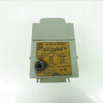 Square D 150SV1A .150KVA General Purpose Transformer 240/480V Pri