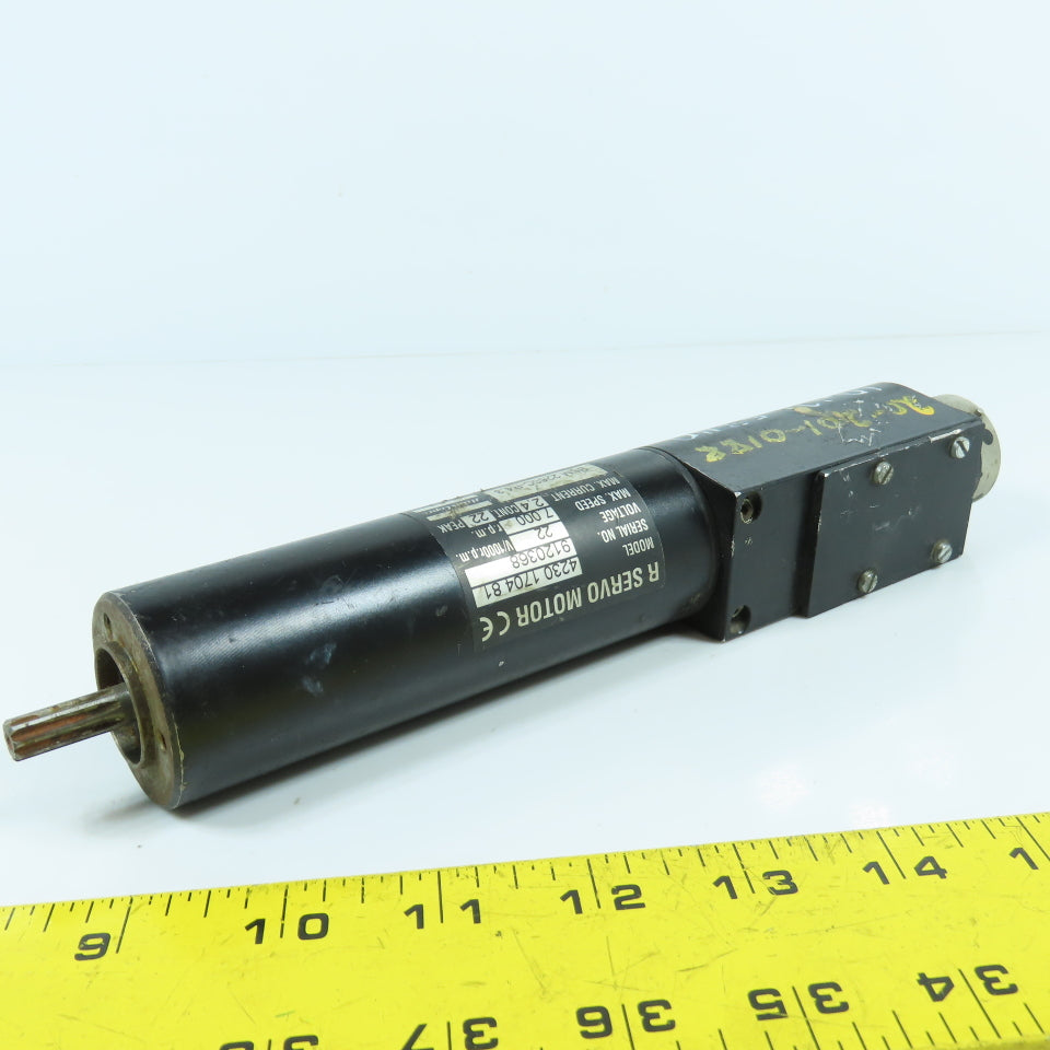 Atlas Copco BSM 2260C-R4.3 4230 1704 81 "R" Servo Motor 22V 7000RPM Max