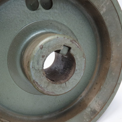 11.4" OD x 3-5/16" Wide 3 Groove Belt Pulley 1-5/8" Bore C Belt