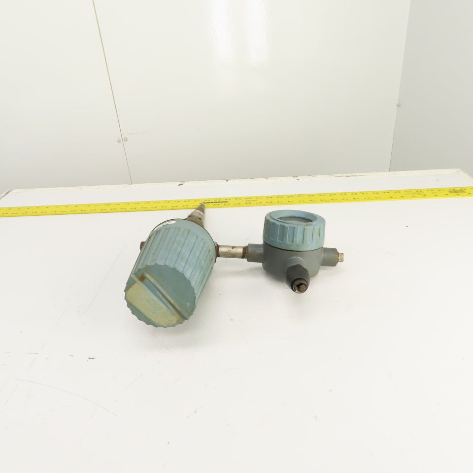 Foxboro RTT10-AQFLS003 Temperature Transmitter Thermocouple W/Gauge 30-130° 30V