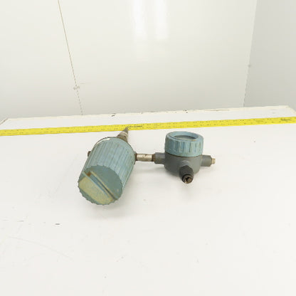 Foxboro RTT10-AQFLS003 Temperature Transmitter Thermocouple W/Gauge 30-130° 30V