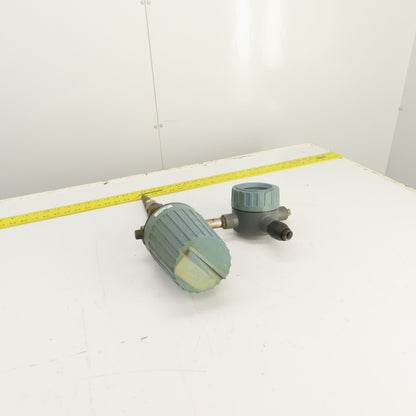 Foxboro RTT10-AQFLS003 Temperature Transmitter Thermocouple W/Gauge 30-130° 30V