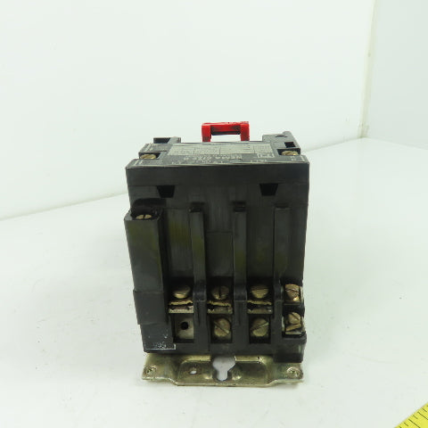 Square D 85366 SBG2 Nema Size 0 Motor Starter Contactor 600V 5HP 120V Coil